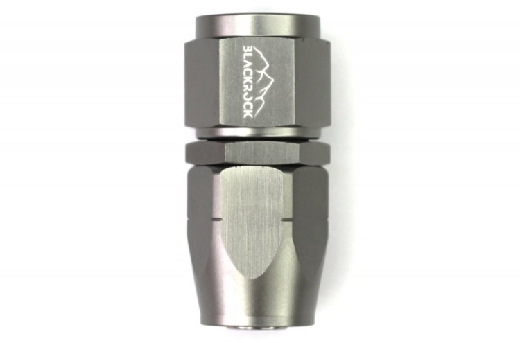 - 8 AN (8AN AN8) фитинг прямой 20 серия Cutter Style, BLACKROCK LAB A08-001-2Ti