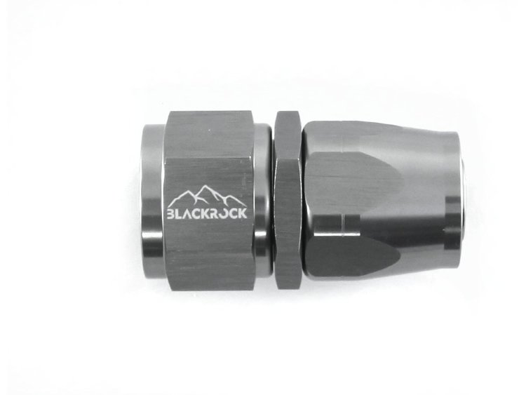- 12 AN (12AN AN12) фитинг прямой 20 серия Cutter Style, BLACKROCK LAB A12-001-2Ti