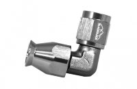 - 4 AN (4AN AN4) фитинг 90° D-04 60 серия НЕ крутящий BLACKROCK LAB T04-090-NS6Ti тефлоноый шланг
