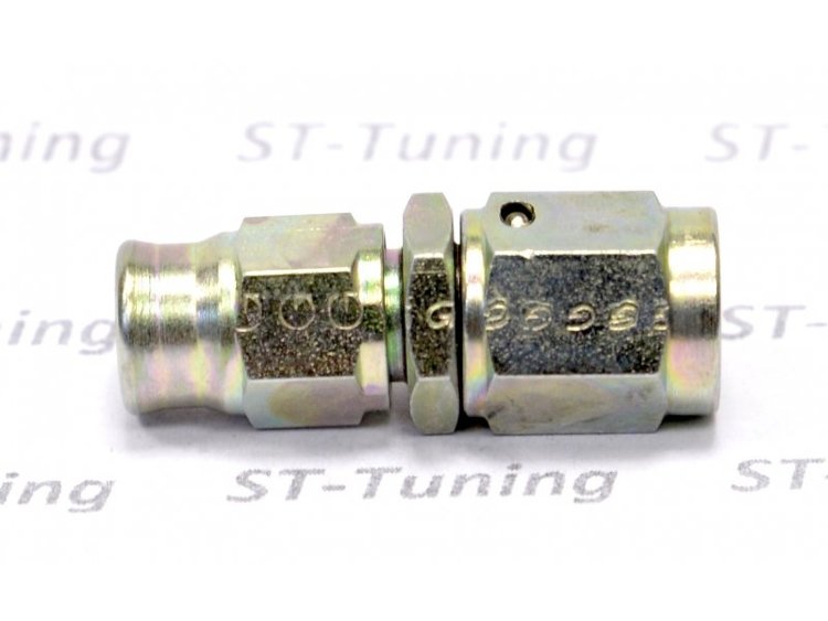 Фитинг мама AN-03 3/8X24 под прямой конус, вращающийся D-03 сталь 6001-03P, Goodridge