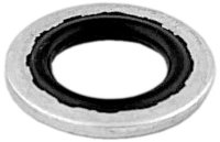 Шайба уплотнительная 22.23 mm, AN-10 алюминий + резина, BLACKROCK LAB WAB-10