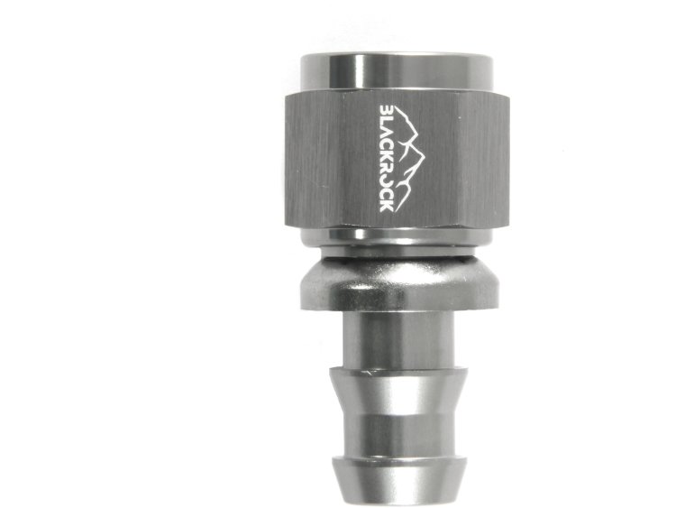 - 12 AN (12AN AN12) фитинг прямой, PUSH FIT серия BLACKROCK LAB P12-001-7Ti