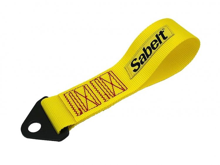 Петля буксировочная, желтый, Sabelt CCAC0028_A