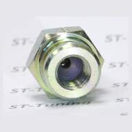 Фитинг мама AN-03 3/8X24 под прямой конус, под ключ 19mm D-03 сталь 758-03-03P, Goodridge - Фитинг мама AN-03 3/8X24 под прямой конус, под ключ 19mm D-03 сталь 758-03-03P, Goodridge