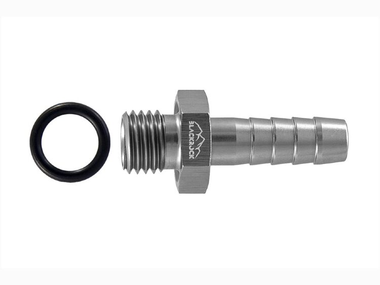 Адаптер П M12 x 1,5 mm - шланг (диаметр ёлочки 12 mm) BLACKROCK LAB, P12-M1215Ti