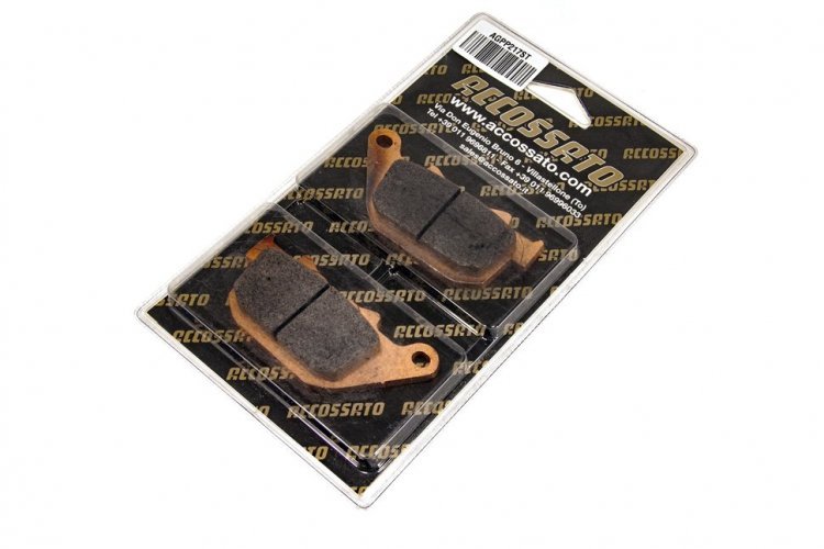 Колодки тормозные AGPP217ST Accossato Sintered Metallic, HARLEY DAVIDSON