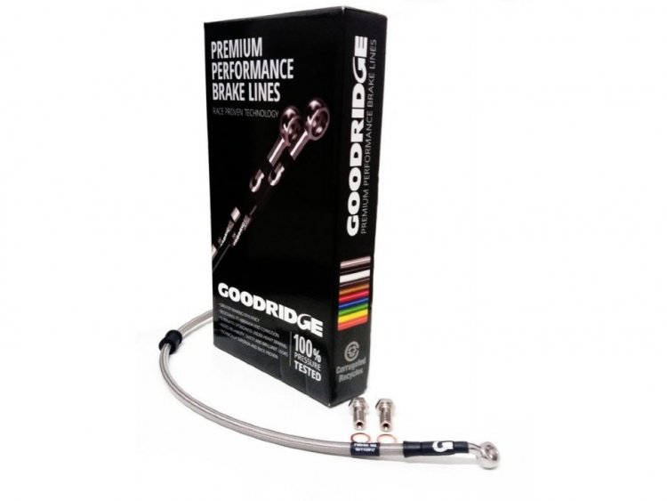 Армированные тормозные шланги Goodridge TLE1300-4PCF (4 шт.) LEXUS GS III 300 (2004 - 2007) S190