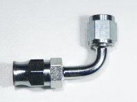 - 4 AN (4AN AN4) фитинг 90° D-04 600 серия Goodridge 6091-04P сталь