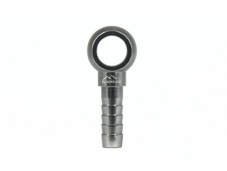 Адаптер PUSH FIT шланг P405, диаметр "ёлочки" 9,3mm - Banjo I.D. 12,5mm BLACKROCK LAB, P05-50M125