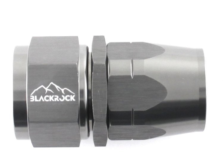 - 16 AN (16AN AN16) фитинг прямой 20 серия Cutter Style, BLACKROCK LAB A16-001-2Ti