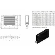 Радиатор масляный 320x101x40; ProLine Slimline SLM (M22x1,5 выход) Setrab, 53-10744, 250-10 - Радиатор масляный 320x101x40; ProLine Slimline SLM (M22x1,5 выход) Setrab, 53-10744, 250-10
