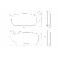 Колодки тормозные AGPA216ST Accossato Sintered Metallic, HARLEY DAVIDSON - Колодки тормозные AGPA216ST Accossato Sintered Metallic, HARLEY DAVIDSON