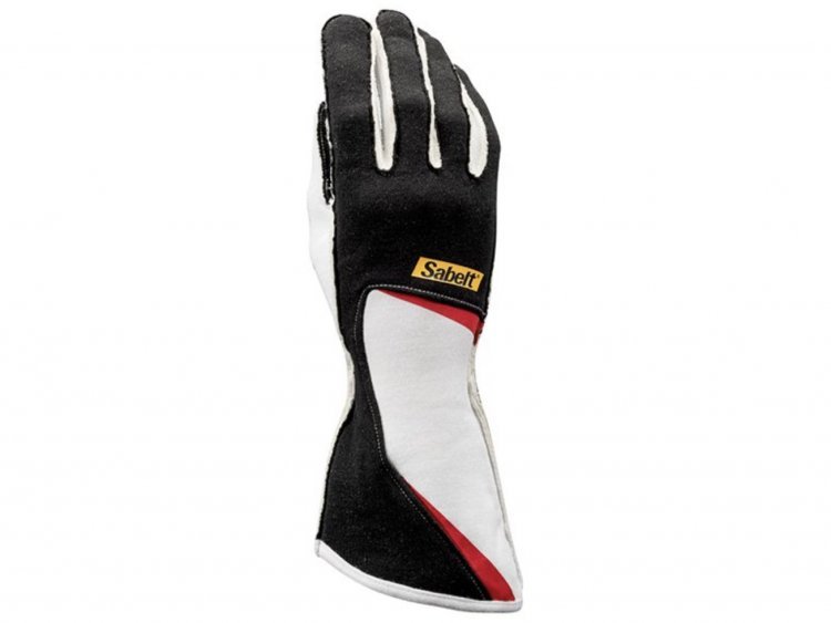 Перчатки для автоспорта Sabelt DIAMOND TG-7, FIA 8856-2000, чёрный, размер 10, RFTG07NR10