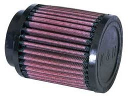 Фильтр нулевого сопротивления универсальный K&N RU-0800 Rubber Filter, посадочный d=62 mm