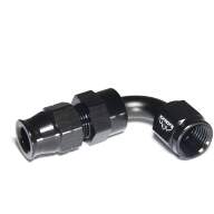 Фитинг AN-06, 90°, &quot;мама&quot; Hardline, алюминий, BLACKROCK LAB H06-090-BK - Фитинг AN-06, 90°, "мама" Hardline, алюминий, BLACKROCK LAB H06-090-BK