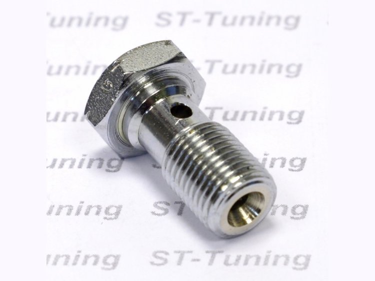 Болт (штуцер) для banjo M10x1 L=20mm хром, Goodridge 992-03-31CH
