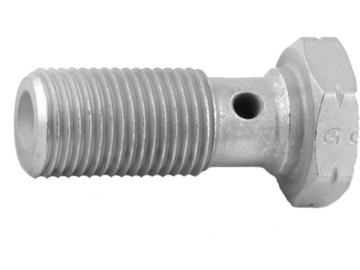 Болт (штуцер) для banjo M10x1 L=25mm сталь, Goodridge 992-03-31LZ1