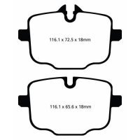 Колодки тормозные DP32089C EBC Redstuff BMW M3/M4 (G80/G82/G83) задние