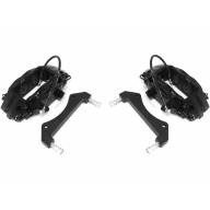 Комплект суппортов 2 шт. Brembo 4 поршня+адаптеры+армир. торм. шланги (2 шт) ЧЕРНЫЕ VAG-B4B-GN3BK - Комплект суппортов 2 шт. Brembo 4 поршня+адаптеры+армир. торм. шланги (2 шт) ЧЕРНЫЕ VAG-B4B-GN3BK