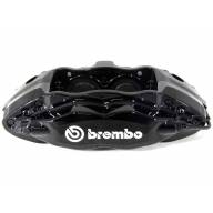 Комплект суппортов 2 шт. Brembo 4 поршня+адаптеры+армир. торм. шланги (2 шт) ЧЕРНЫЕ VAG-B4B-GN3BK - Комплект суппортов 2 шт. Brembo 4 поршня+адаптеры+армир. торм. шланги (2 шт) ЧЕРНЫЕ VAG-B4B-GN3BK
