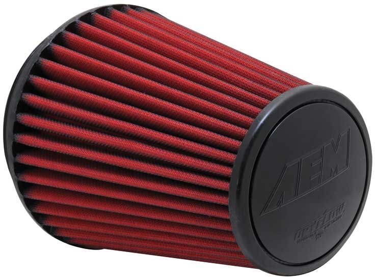 Воздушный фильтр нулевого сопротивления AEM 21-2100DK универсальный D=152mm L=203 мм