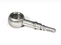 Фитинг banjo d10 mm, длинный D-03, нерж. сталь, под опресовку BC03-D10T, BLACKROCK LAB