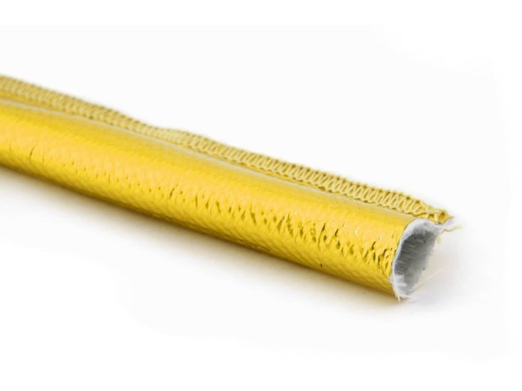 Термоизоляция шлангов и проводов 12mm цена за 1м, GOLD reflective, Thermal Division TDWG121