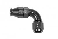 - 4 AN (4AN AN4) фитинг 90° D-04 Full Flow BLACKROCK LAB T04-090-3BK под тефлоноый шланг
