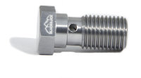 Болт (штуцер) для banjo 9/16X24 L=23mm, алюминий BLACKROCK LAB BB1-91624