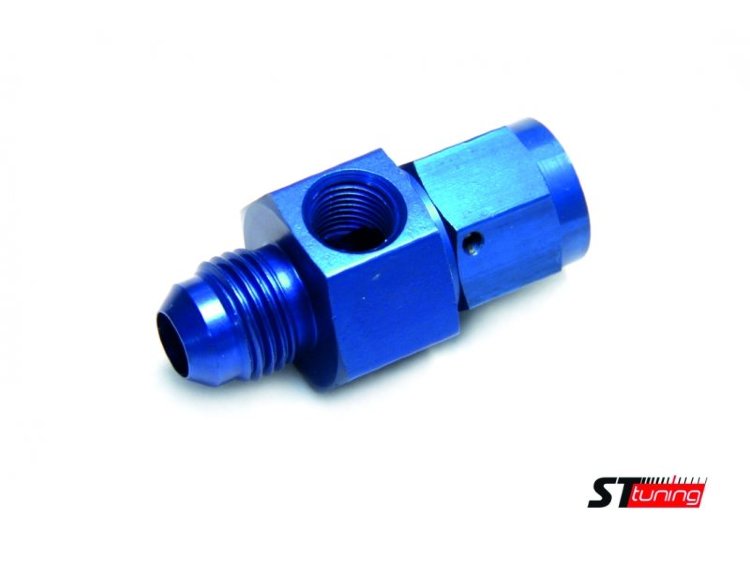 Адаптер под датчик NPT1/8", М AN6 - П AN6, алюминий, Goodridge FP192