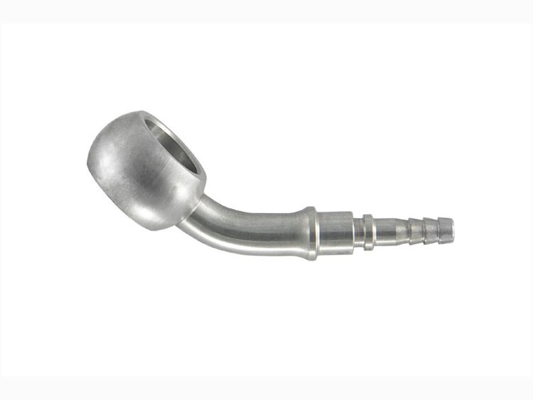 Фитинг banjo d10 mm, 45° D-03 нерж сталь, под опресовку BC03-4D10, BLACKROCK LAB