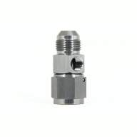 Адаптер под датчик NPT1/8&quot;, М AN8 - П AN8, алюминий, BLACKROCK LAB AN0808-18NPTTi - Адаптер под датчик NPT1/8", М AN8 - П AN8, алюминий, BLACKROCK LAB AN0808-18NPTTi