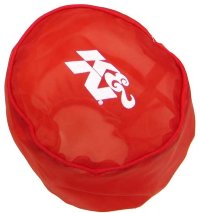 Чехол защитный D=127mm / H=141mm красный K&N RX-4990DR