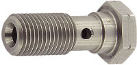 Болт (штуцер) для banjo M10*1 mm L=24mm, нерж сталь, BLACKROCK LAB BB1-M1010SSL