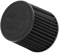 Воздушный фильтр нулевого сопротивления AEM 21-2110BF универсальный D=83mm L=127 мм
