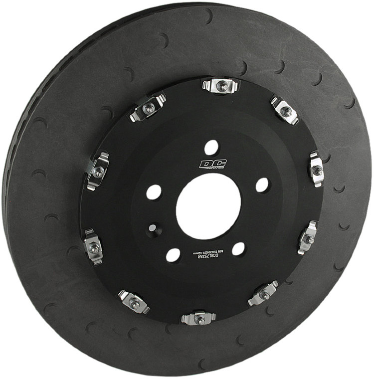 Тормозной диск 365*34mm, DC Brakes DC81752AL, передний левый, Audi RSQ3