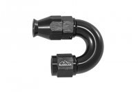 - 4 AN (4AN AN4) фитинг 180° D-04 Full Flow BLACKROCK LAB T04-180-3BK под тефлоноый шланг