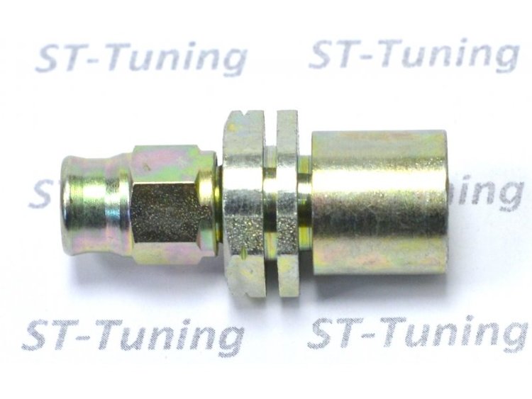 Фитинг мама M10*1 под обратный конус, под ключ 17mm, TOYOTA D-03 сталь 757-03-31P. Goodridge