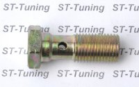 Болт (штуцер) для banjo M12x1.25 L=30mm сталь, Goodridge 992-04-M122Z1