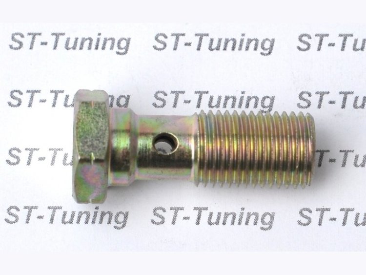 Болт (штуцер) для banjo M12x1.25 L=30mm сталь, Goodridge 992-04-M122Z1