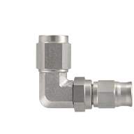 Фитинг мама AN-03 3/8X24 под прямой конус, 90°, D-03 нерж. сталь, T03-090-6, BLACKROCK LAB - Фитинг мама AN-03 3/8X24 под прямой конус, 90°, D-03 нерж. сталь, T03-090-6, BLACKROCK LAB