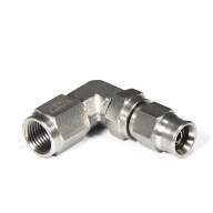 Фитинг мама AN-03 3/8X24 под прямой конус, 90°, D-03 нерж. сталь, T03-090-6, BLACKROCK LAB - Фитинг мама AN-03 3/8X24 под прямой конус, 90°, D-03 нерж. сталь, T03-090-6, BLACKROCK LAB