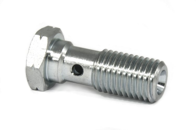 Болт (штуцер) для banjo M12x1.5 L=30mm сталь, Goodridge 992-04-M12P