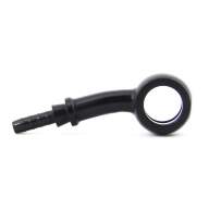 Фитинг banjo d10 mm, 20°, вбок D-03 алюминий ЧЕРНЫЙ, под опрессовку S5097-03DBK, Goodridge - Фитинг banjo d10 mm, 20°, вбок D-03 алюминий ЧЕРНЫЙ, под опрессовку S5097-03DBK, Goodridge