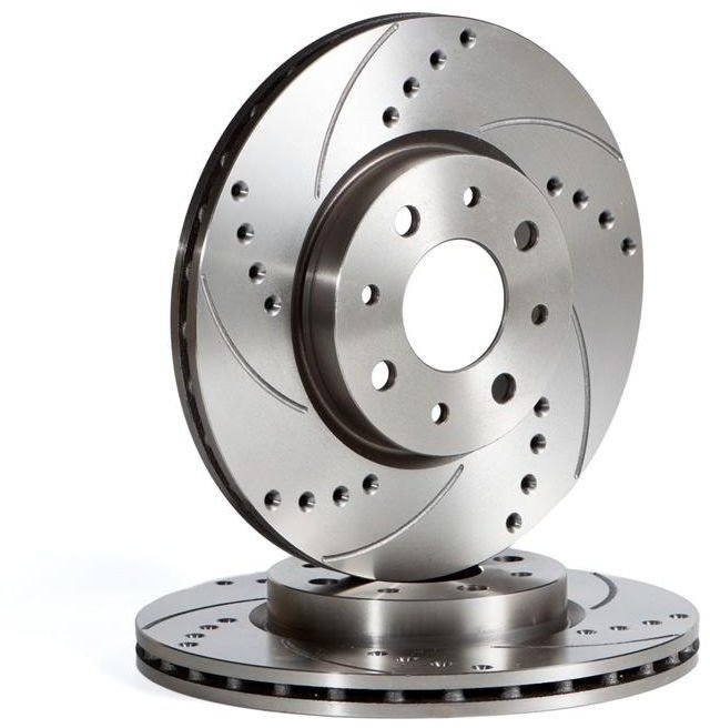 Диск тормозной OmniCompetition перф.+насечки VP310 перед. 312mm AUDI A4/AVANT/QUATTRO I/II