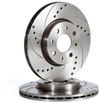 Диск тормозной OmniCompetition перф.+насечки VP441 задние 320mm BMW SERIE 5 (E60-E61)