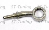 Фитинг banjo d10 mm, 20°, влево D-03 сталь, под опрессовку S5093L-03Z1, Goodridge