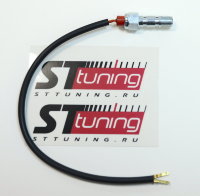 Болт (штуцер) с выключателем стоп сигнала Goodridge двойной для banjo M10x1.25 L=32 mm хром