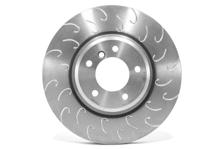 Тормозной диск Brembo 09.N360.11SAP HC Slotted AP 320 x 25 mm передн. Tesla Model 3 2017->