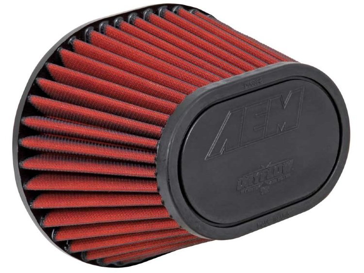 Воздушный фильтр нулевого сопротивления AEM 21-2148DK универсальный D=89mm